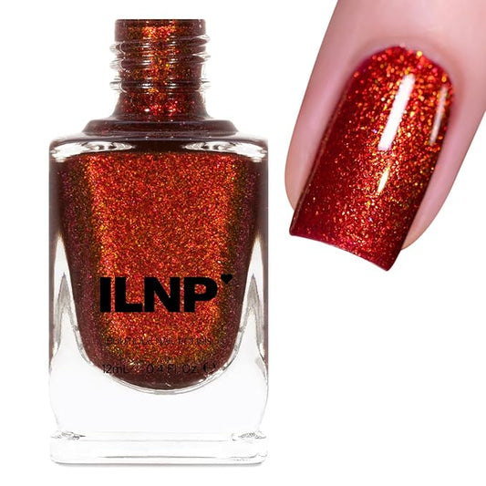 ILNP Penny - Red Copper Shimmer Nail Polish