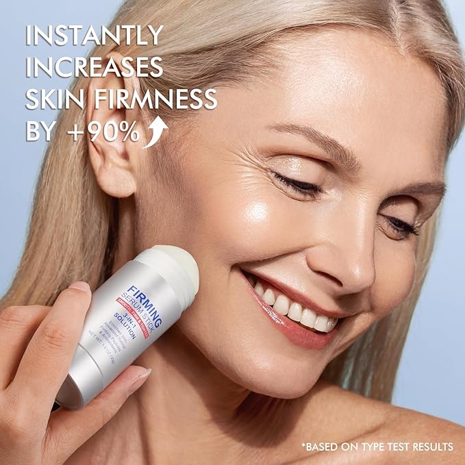 Advanced-Retinol Firming Serum Stick, 3-in-1 Face Firming Stick for Women, Smooth,Tighten and Firm Face,Neck & Jawline, Reduces Wrinkles, Hydrates & Nourishes Skin (1.0 OZ)