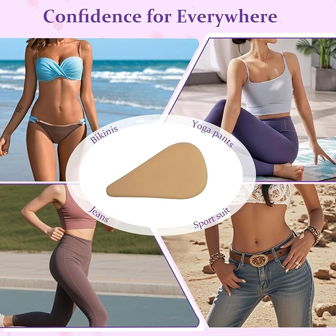 Camel Toe Concealer,Reusable Seamless Camel Toe Underwear,Invisible Frontal Wedgie Cover,Anti Cover Silicone Insert