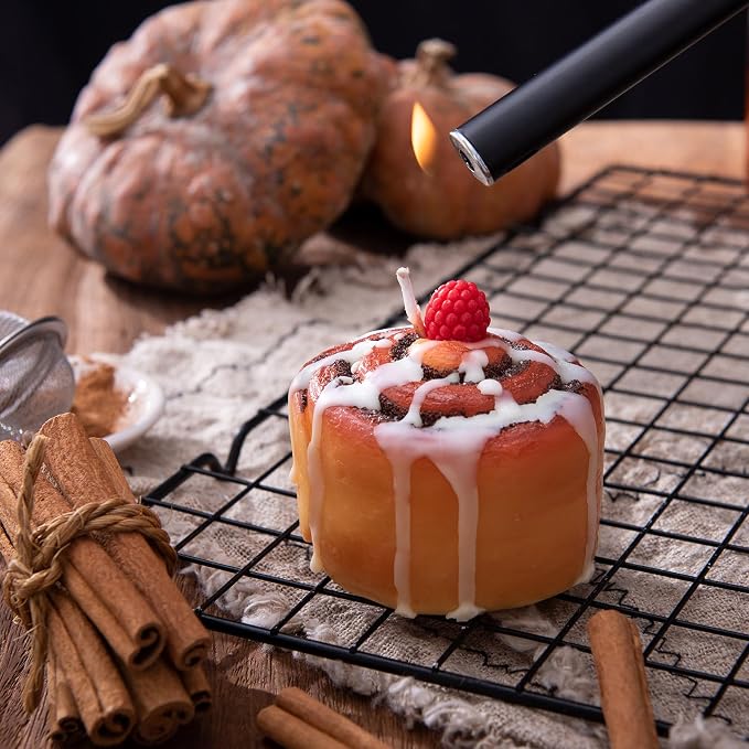 Raspberry Cinnamon Roll Aromatherapy Scented Vagetable Candle
