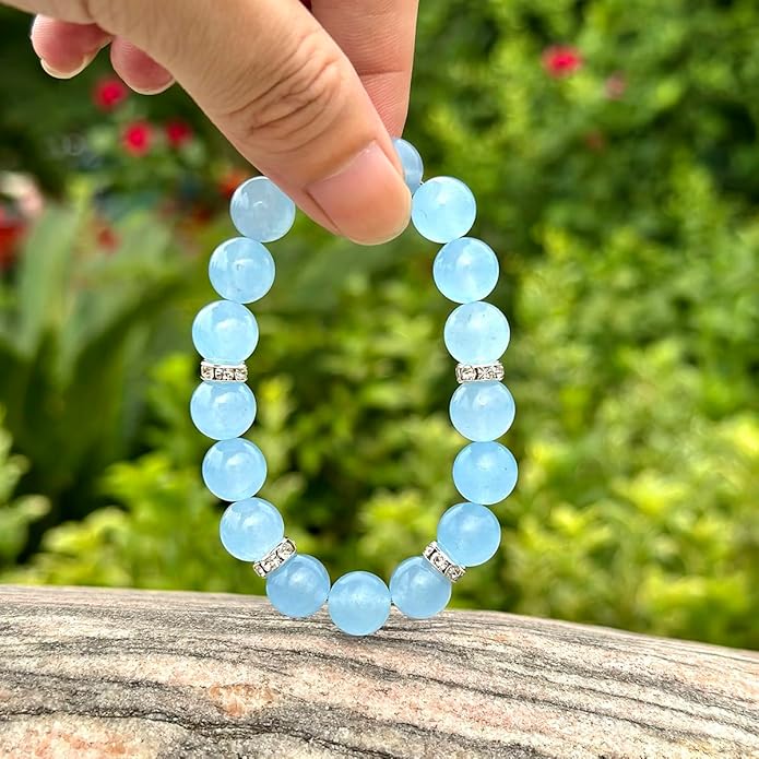 Healing Bracelet For Women Anxiety Crystal Bracelet Chakra Beaded Bracelets Rose Quartz Crystals And Healing Stones Yoga Bead Bracelet Calming Stretch Bracelet Stress Relief Gifts For Women