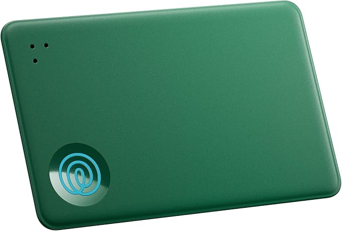 Life360 Tile Slim - Wallet Finder, Bluetooth Tracker and Item Locator for Luggage Tags, Passports and More. Both iOS and Android Compatible. Phone Finder. 1-Pack (Green Surf)