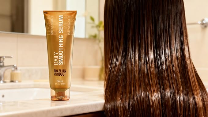 Brazilian Product Advanced Daily Smoothing & Anti-Frizz Serum, 8 Fl Oz