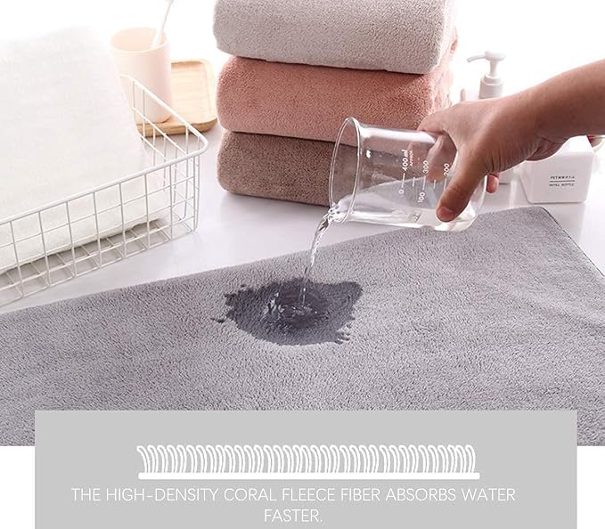 TENSTARS 12 Pack Premium Washcloths Set - Quick Drying- Soft Microfiber Coral Velvet Highly Absorbent Wash Clothes - Multipurpose Use as Bath, Spa, Facial, Fingertip Towel (Grape Purple)