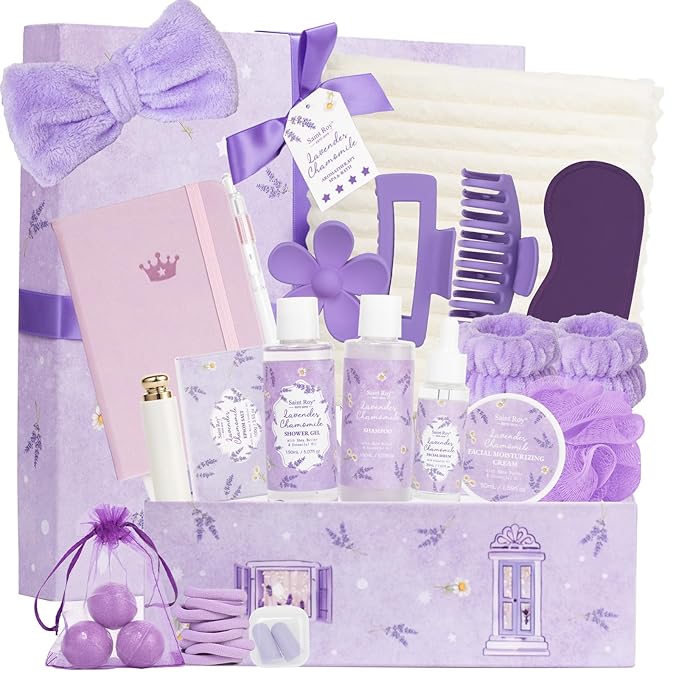 Get Well Soon Gifts for Women, 33 Pcs XXL Bath and Body Gift, Skin Care Set, Self Care Gifts Set, Mother's Day, Birthday, Home Spa Kit, Holiday, Christmas, facial care kit for Mom Her Wife Girlfriend