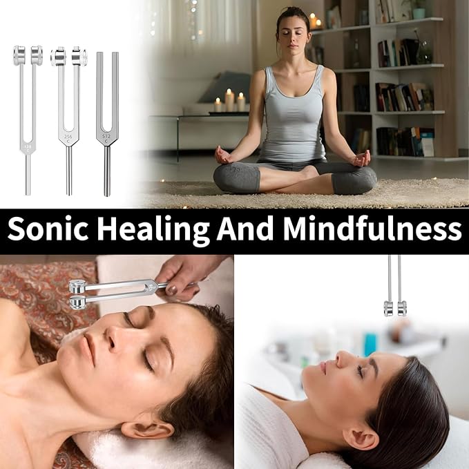 128 hz Healing Instrument, Aranovia 128 hz - Healing Tuning Fork, Perfect for Chakra Healing, Sound Therapy, and Meditation — Ideal Gift Choice