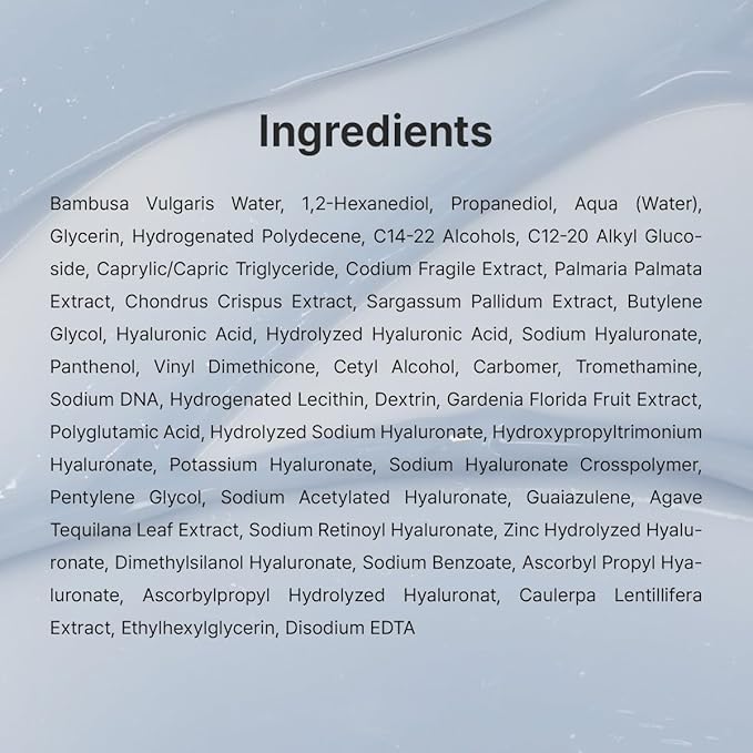 Dr.Althea Aqua Marine Watery Cream | Daily Face Moisturizer for All Skin Types | Deep Hydration Face Cream with Hyaluronic Acid | Vegan Korean Skincare, 1.69 Fl Oz