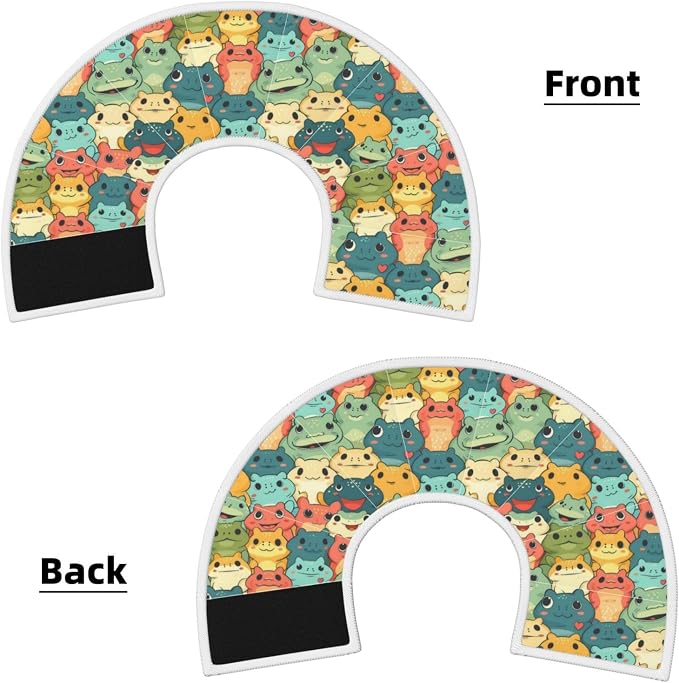 Cartoon Smart Frog for Adjustable Cat Cone Collar
