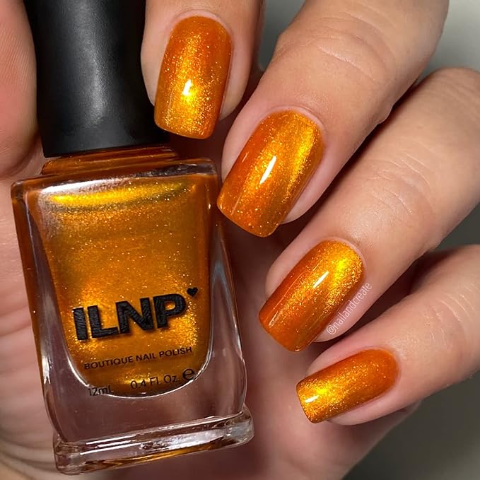 ILNP Amber - Warm Amber Magnetic Nail Polish