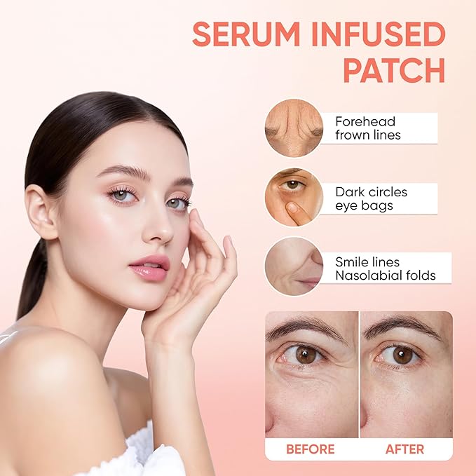Eye Patches – Under Eye Smile Line Patches (1BOX(3 Pairs))