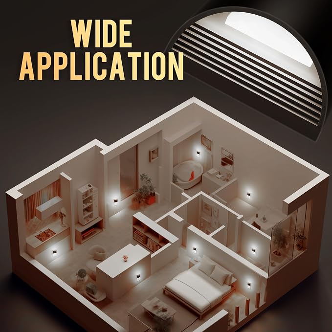 Night Light, Night Lights Plug into Wall, Adjustable, 5000K | 3 Level Brightness Adjustable Night Light, Dusk to Dawn Sensor, Nightlights for Adults, Bedroom, Bathroom, Hallway, 2 packs