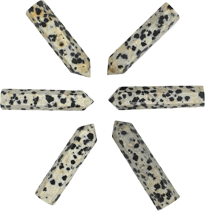 Amazing Gemstone Crystal Points Bulk Healing Crystals & Stones - Premium Single Terminated Healing Wand Point Bulk Crystals for Crafts, Crystal Grid, DIY Work