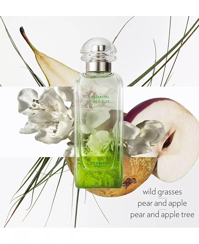 Hermes Hermès Un Jardin Sur Le Toit for Unisex Eau de Toilette Spray, 3.3 Ounce