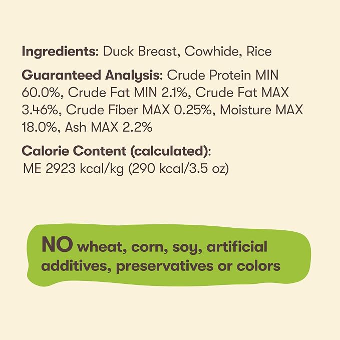 Pet 'n Shape Duck 'n Rice Dumbells - Natural Dog Treats, Duck, 3 Ounce | Premium duck breast, Rice recipe, Limited ingredients, Wheat and soy free, Bite-sized snack, For all life stages, Grain free
