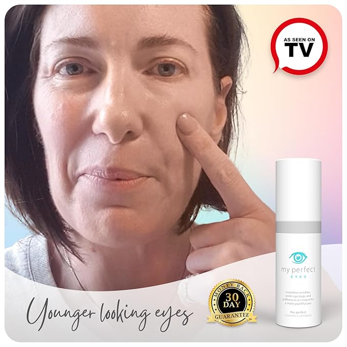 My Perfect Eyes by Penny Lane | Anti-Aging Eye Cream for Dark Circles & Puffiness | Instant Firming Treatment for Wrinkles & Fine Lines | Undereye Serum to Reduce Bags & Hollows | 20ml