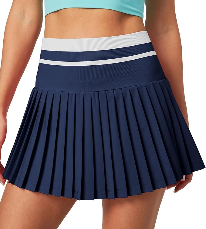 Pleated Tennis Skirt with Pockets for Women Tennis Skort for Woman High Waisted Golf Skirts Athletic Skirt
