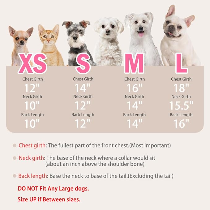 PUPTECK Fashionable Dog Dress with Bow Puppy Clothes, Pink Leopard Print L | Breathable Puppy Doggie Pet Clothes Outfits Apparel Costume for Party Holiday Photoshoot for Small Medium Large Dogs Girl