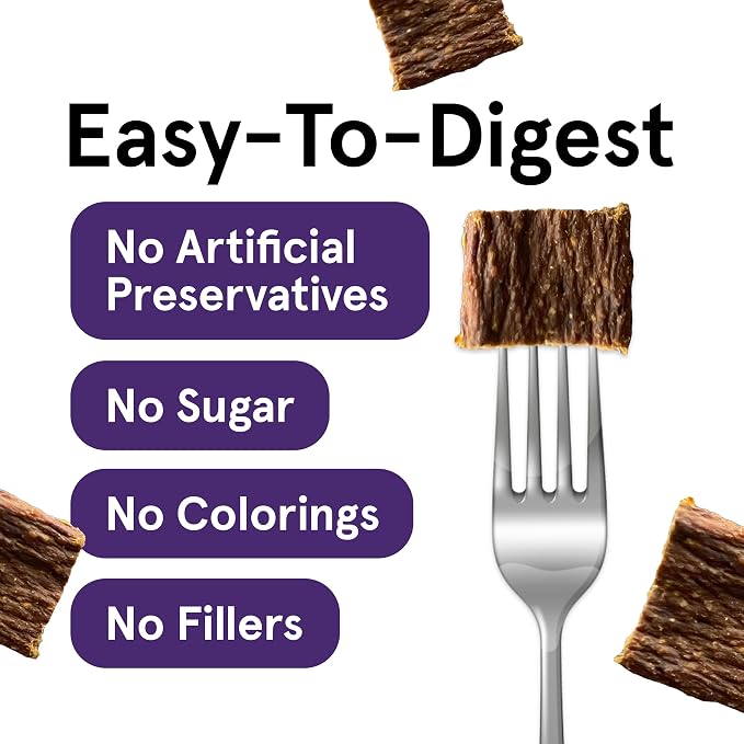 TRMC Real Meat Dog Treats - Two 12oz Bag of Bite-Sized Air-Dried Lamb & Liver Jerky for Dogs - Grain-Free Jerky Pet Treats Made up of 95% Free-Range, Grass Fed Lamb - All-Natural Treats