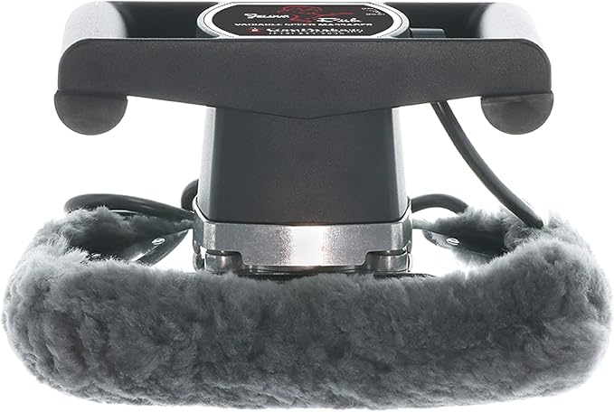Core Products Jeanie Rub Variable Speed Massager, Deep Tissue Back & Shoulder Massager for Pain Relief, Body Massager, Great Gift for Back, Neck, Lower Back & Cellulite Massage- Sheepskin Cover Combo