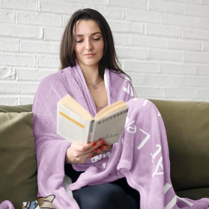 Get Well Gifts for Women/Men After Surgery, Sympathy Gift, Feel Better/Get Well Soon Gifts for Women, Surgery Recovery Gifts for Men, at Least You Dont Have to Wear A Cone Blanket 50"x60"