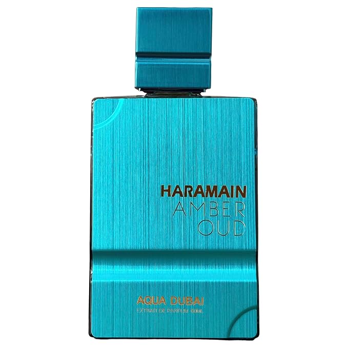 Al Haramain Amber Oud - Aqua Dubai - Cologne for Men and Women - Bergamot, Amber, Musk Fragrances - Long Lasting Perfume for Men and Women - 60ml (2.0 oz)