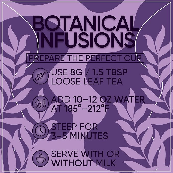 Organic Earl Grey Loose Leaf Black Tea | USDA Organic Bergamot Black Tea | Premium Full Leaf | 1 lb Bulk Bag (16 oz) | Smooth Citrus Aroma | Hot or Iced | Non-GMO