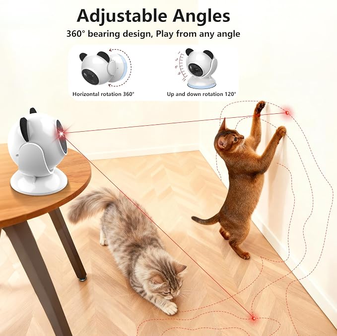 Saolife Laser Cat Toys for Indoor Cats, Interactive Cat Toy Automatic