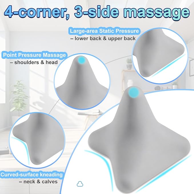 Manual Trigger Point Massager Ball – Deep Tissue Massage Tool for Myofascial Release, Muscle Knots, Plantar Fasciitis, Psoas, Hip Flexor & Iliacus Relief