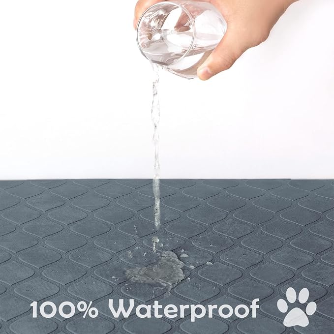 fuguitex Waterproof Dog Blanket Bed Cover Dog Crystal Velvet Moroccan Fuzzy Cozy Plush Pet Blanket Throw Blanket for Couch Sofa