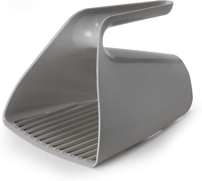 Moderna Jumbo Litter and Scoop, Grey, Plastic, 1 Count