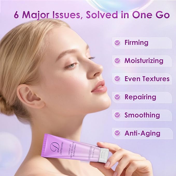Firming Neck Cream for Crepey Skin Body Care Comfort,Moisturizing, Tightening Lotions Cosmetic Skin Care Skin & Repair for Women