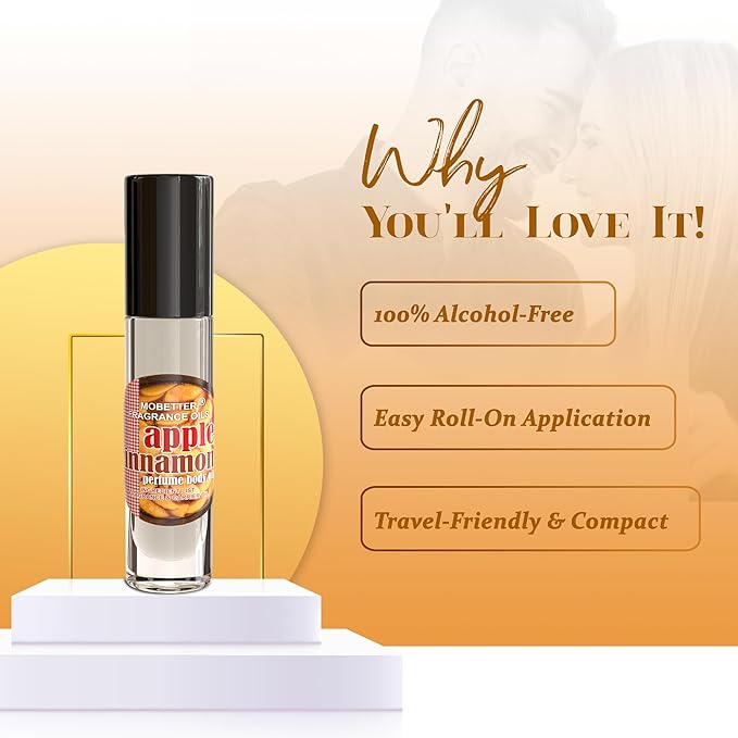MOBETTER FRAGRANCE OILS Apple Cinnamon Perfume Body Oil