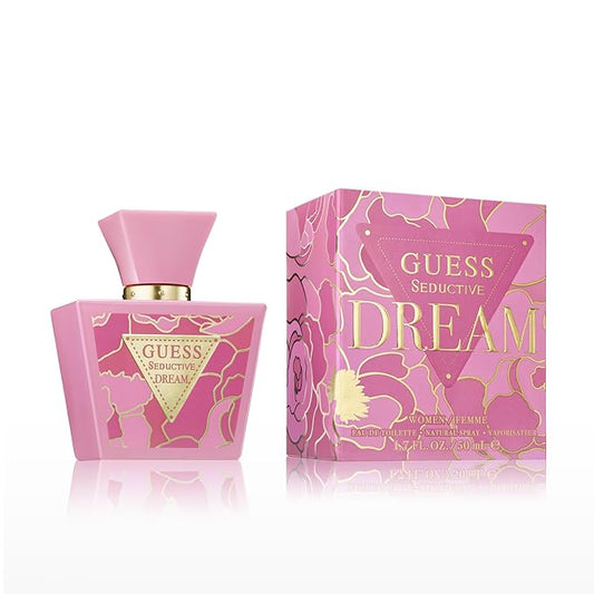 Guess Seductive Dream Women/Femme Eau de Toilette Perfume Spray For Women, 1.7 Fl. Oz.