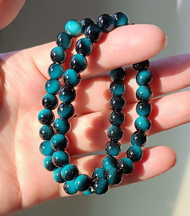 Evil Eye with Hematite Black Obsidian Tiger Eye Stone Triple Protection Bracelets for Men Women, Crystal Healing Stone Bracelet Bring Luck Prosperity and Happiness Jewelry