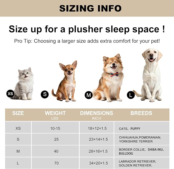 pobopobo Dog Crate Pad, Ultra Soft & Anti-Slip Kennel Mat, Secure Fit for Metal Crates & Dog Cages, Washable Cozy Bed for Small Medium Large Dogs (Light Brown, M(28"*16"*1.5"))