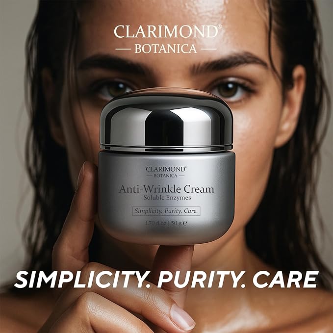 Anti-Wrinkle Face Cream – Collagen & Peptides Hydrating, Brightening, Firming Fine Line Reduction, Skin Tightening, Plumping Moisturizer Skincare w/Pro-Xylane & Soluble Enzymes 50g Radiance Renewal