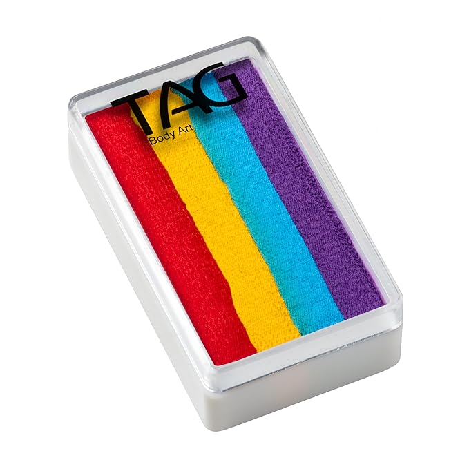 TAG Face and Body Paint - 1 Stroke Split Cake 30g - Petal