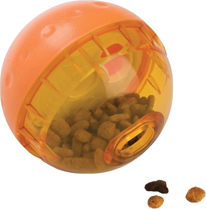 OurPets IQ Treat Ball Food Dispensing Dog Toy, Interactive Puzzle, Assorted | Food Dispensing Design