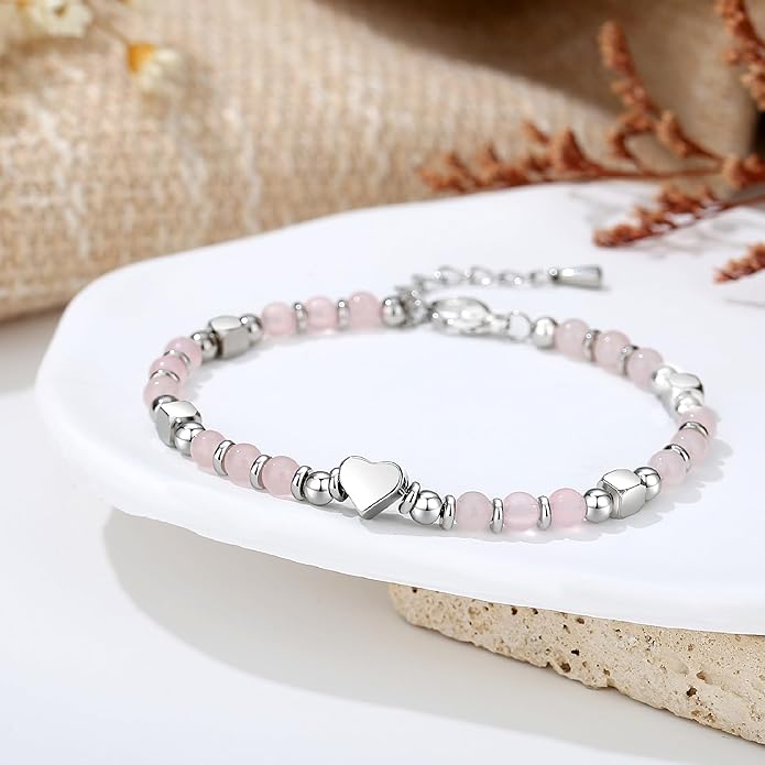 TONY & SANDY Tiny Beaded Bracelets for Women, Sometimes You Forget You're Awesome Gift, Unique Gifts for Women, Mom, Daughter, Wife, Coworker, Best Friend, Bestie, Granddaughter