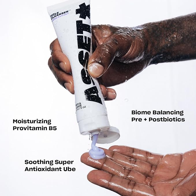 Hole Cleanser – Perianal-Optimized Gentle Daily Cleanser – 150ml (5oz) | Non-Ionic Surfactant System | Hydrates, Soothes & Neutralizes Odor | pH Balanced, Vegan, Formulated for Sensitive Skin