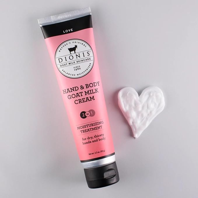 Dionis Goat Milk Hand & Body Cream Love 3.3oz (Pack of 1)