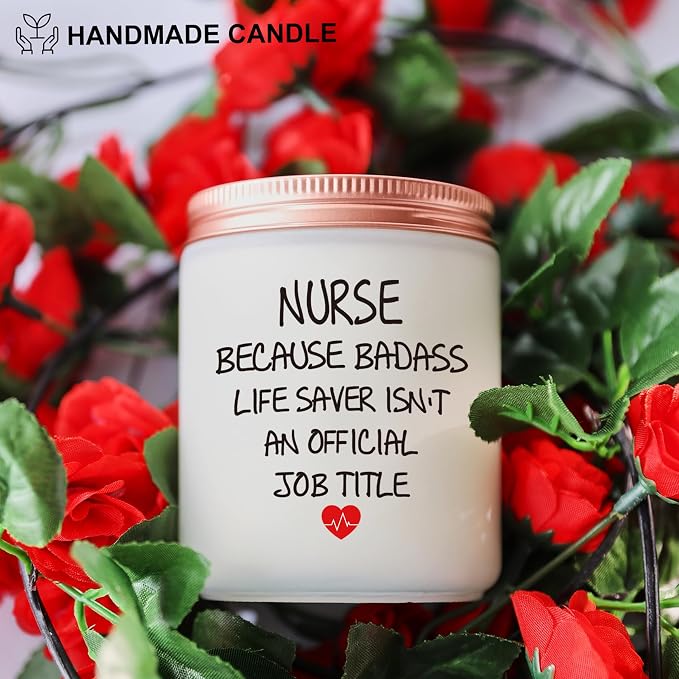 Nurse Gifts for Women - Cool Gifts for Nurses Female Christmas Appreciation Birthday Graduation Retirement RN LPN Nurses Week Gift Candle
