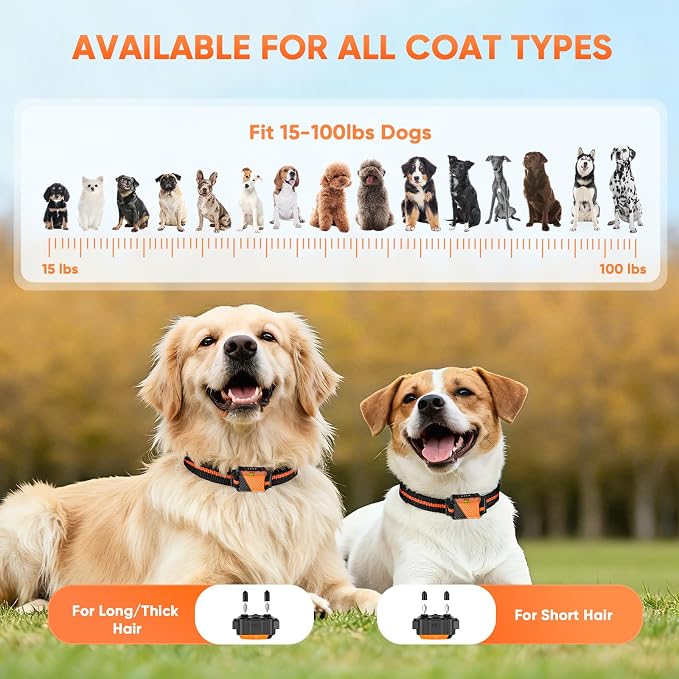 Shock Collar for Dogs, Dog Training Collar with Remote,3 Training Modes