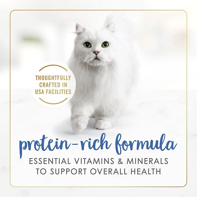 Fancy Feast Purina Gravy Lovers Wet Cat Food, 3 oz Cans, 24-Pack | Variety Pack with Ocean Whitefish and Tuna grilled gourmet recipes, made with no artificial colors or preservatives