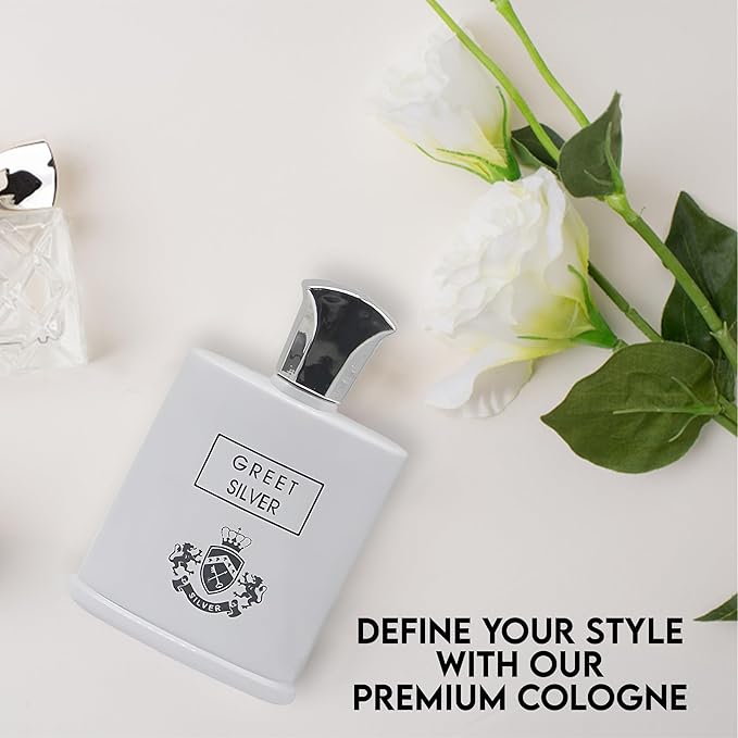 A CENTER Men's Cologne Gift Set Include King-D&Greet - 3.4 Fl Oz Each | Vanilla Bourbon, Leather & Amber Floral Fragrance | Luxury Eau de Toilette Quartet