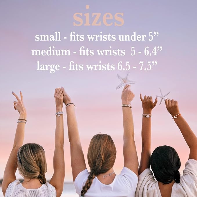 K'lani Hair Tie Bracelets for Women - Elastic Hair Bands That Double as Stylish Jewelry - Embrace - Large