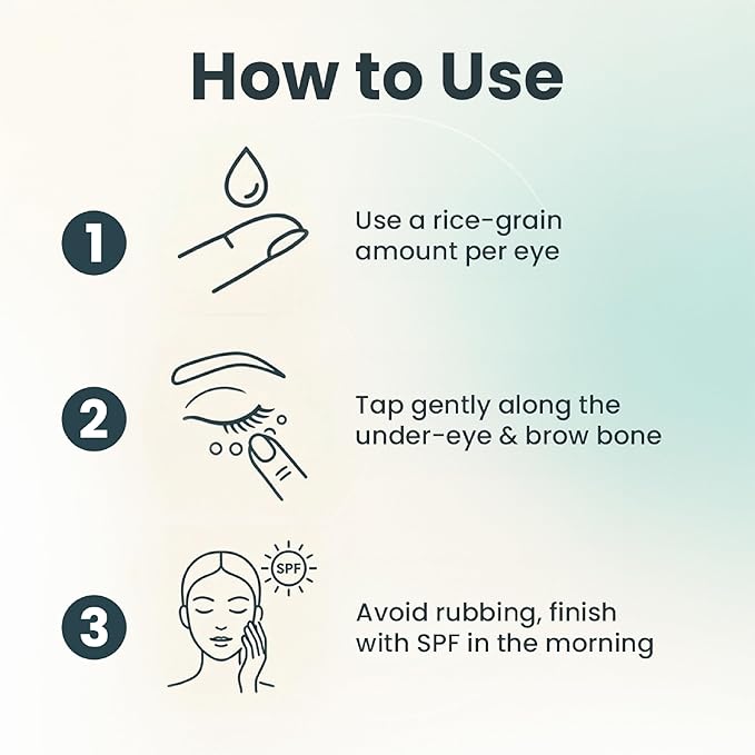 Smooth Eye Renewal Cream – Under Eyes Cream for Dark Circles, Puffiness, Fine Lines & Wrinkles – Hydrating Anti Aging Eye Creams, Peptides & Hyaluronic Acid for All Skin Types – 0.5 oz