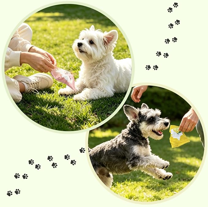 Andiker Squeaky Dog Toy, Cute Candy Shape Lemon Cherry Pattern Dog Chew Toy with Squeaky Spiky Ball and Crinkle Paper, Interactive Plush Dog Toy for Dogs Indoor Teething and Anxiety Relief (Pink)