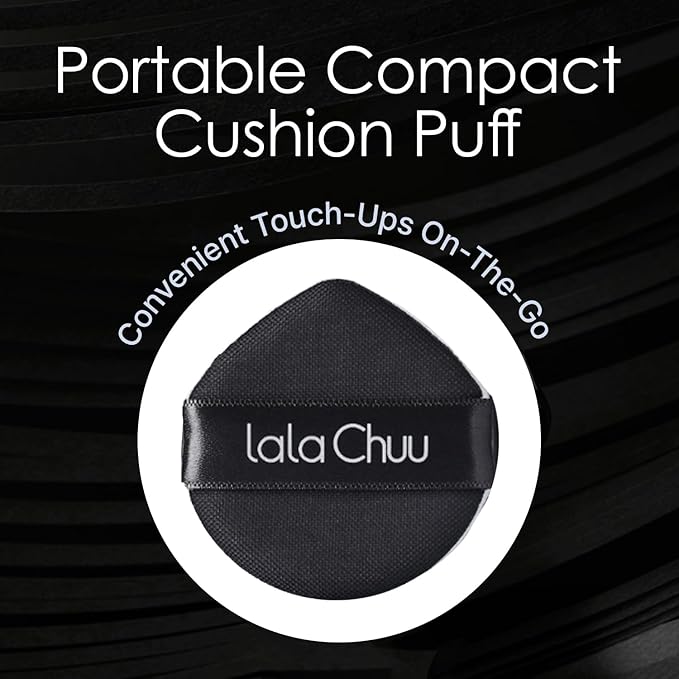 LALACHUU Hairline Powder Waterproof Concealing Hair Loss Instantly Root Touch Up for Women & Men Sweatproof Stain Proof for 120 Hours 0.32 Ounce, Natural Black