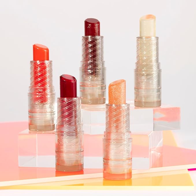Pacifica Glow Stick Lip Oil – Soft Pink Sheer Hydrating Lip Gloss Balm, Moisturizes Dry Lips w/ Vitamin E & Natural Oils, Non-Sticky Shine, Subtle Tinted Glow, Vegan & Cruelty-Free Clean Beauty .14 oz